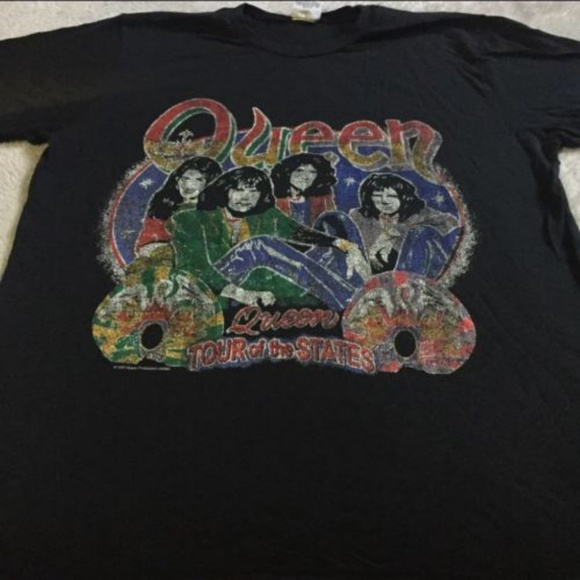 Queen Freddy Mercury Vintage Black Shirt 2005 - Picture 3 of 5